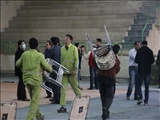 گزارش تصویری از آماده سازی سالن شهدا سردرود جهت برگزاری جشن بزرگ انقلاب