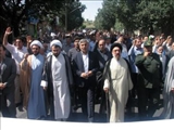 دعوت شهردار و  اعضای اسلامی شورای اسلامی شهر سردرود از مردم برای حضور در راهپیمایی 22بهمن