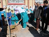 برگزاری آیین روز درختکاری در شهر سردرود