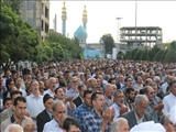 اقامه نماز عید سعید فطر در شهر سردرود 