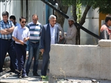 بازدید شهردار سردرود از دو پروژه در دست احداث مشارکتی شهرداری سردرود