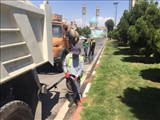 آغاز عملیات شست و شوی جداول در سطح شهر سردرود