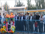 با حضور فرماندار شهرستان تبریز صورت گرفت-افتتاح لونا پارک سردرود هدیه ای از شهرداری سردرود به شهروندان به مناسبت هفته دولت