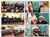 مراسم معارفه حجت الاسلام دکتر جلیلی امام جماعت شهر سردرود